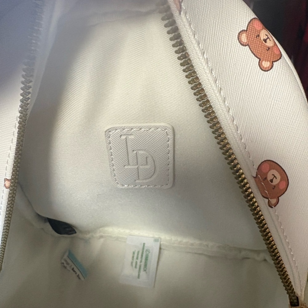 Cute Bear Print Mini Backpack - Picture 3 of 7
